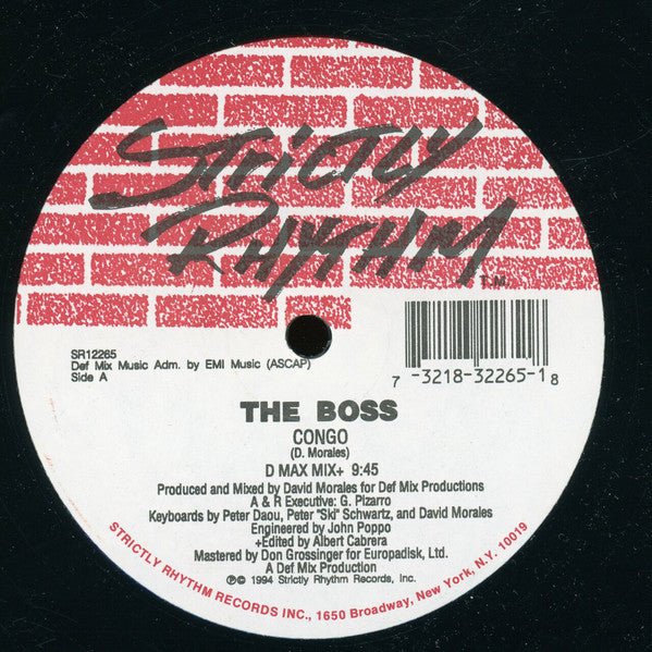 The Boss - Congo Vinyl