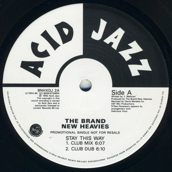 The Brand New Heavies - Stay This Way Vinyl