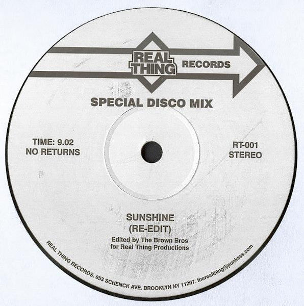 The Brown Bros* - Sunshine / Moonlight Vinyl