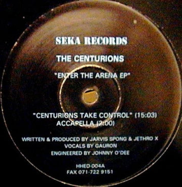 The Centurions - Enter The Arena EP Vinyl Vinly Record