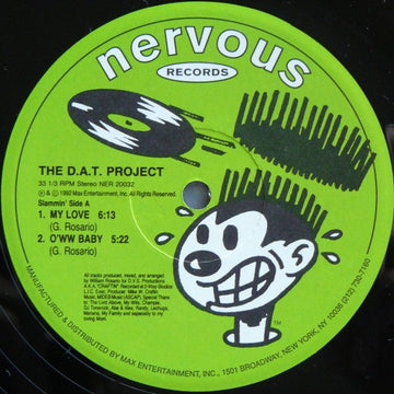 The D.A.T. Project - My Love Vinyl Vinly Record
