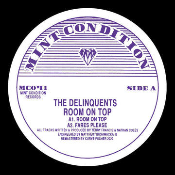The Delinquents - Room On Top Vinyl Vinly Record