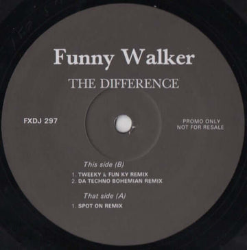 The Difference - Funny Walker Vinyl Vinly Record