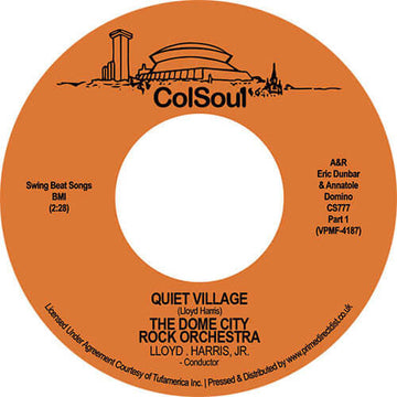 The Dome City Rock - Orchestra Quiet Village Pt 1 Vinyl Vinly Record
