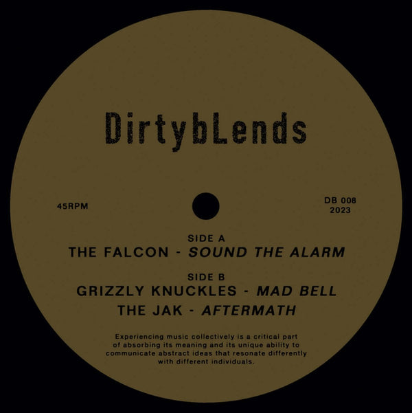 The Falcon / Grizzly Knuckles / The Jak - Sound The Alarm Vinyl
