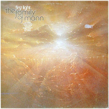 The Family Of Mann - First Light Vinyl Vinly Record