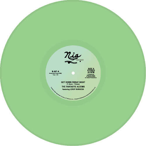 The Fantastic Aleems / Leroy Burgess - Get Down Friday Night Vinyl