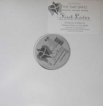 The Gap Band - First Lover (Special House Mixes) Vinyl Vinly Record