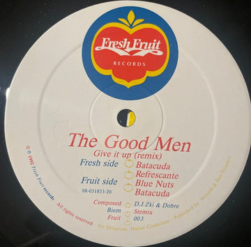 The Good Men - Give It Up (Remix) Vinyl Vinly Record