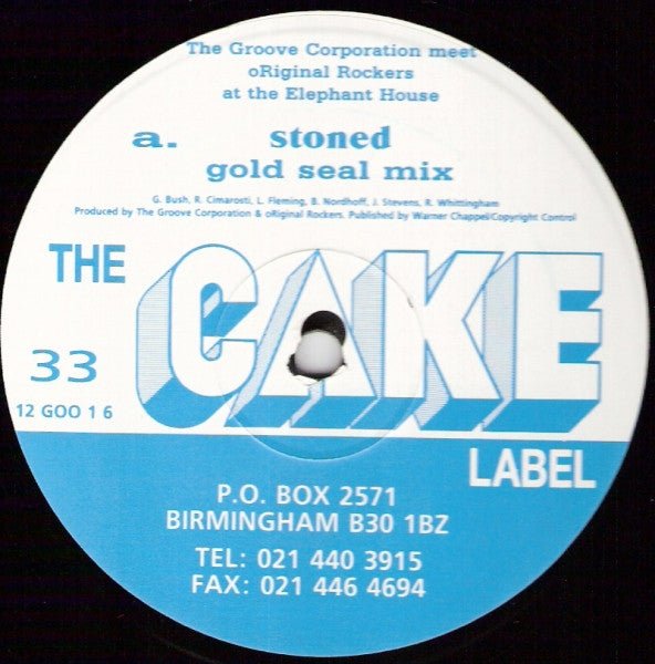 The Groove Corporation Meet Original Rockers - Stoned Vinyl