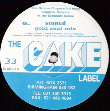 The Groove Corporation Meet Original Rockers - Stoned Vinyl Vinly Record