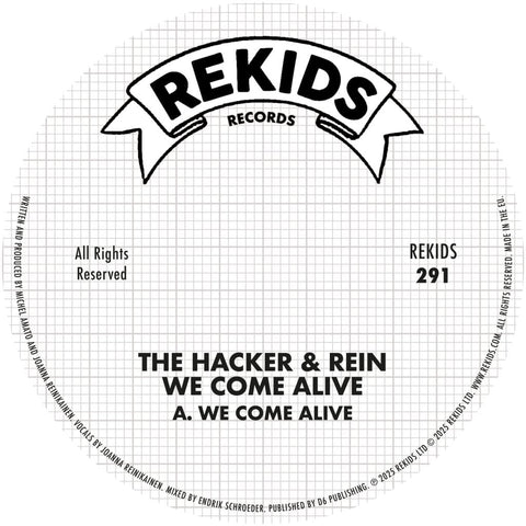 The Hacker & Rein - We Come Alive Vinyl - Vinyl Record