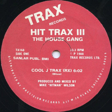 The House Gang - Hit Trax III Vinyl Vinly Record