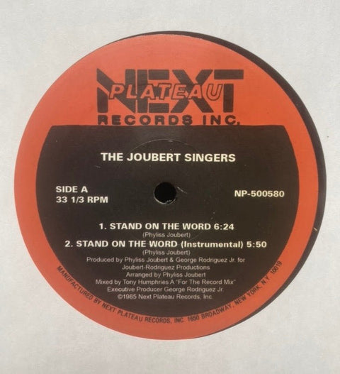 The Joubert Singers - Stand On The Word Vinyl - Vinyl Record