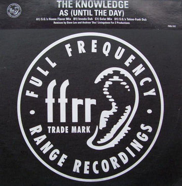 The Knowledge - As (Until The Day) Vinyl Vinly Record