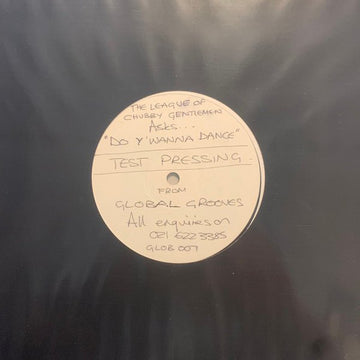 The League Of Chubby Gentlemen - Do Y'Wanna Dance Vinyl Vinly Record