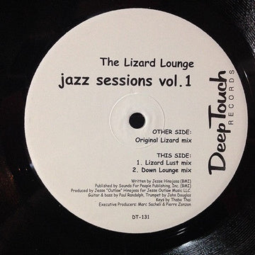 The Lizard Lounge - Jazz Sessions Vol.1 Vinyl Vinly Record