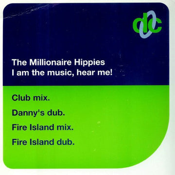 The Millionaire Hippies - I Am The Music, Hear Me! Vinyl Vinly Record