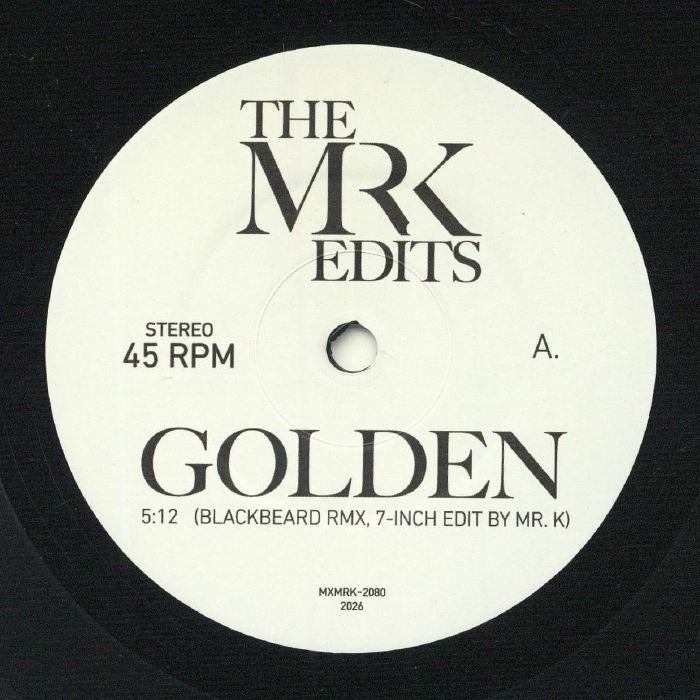 The Mr K Edits - Golden Vinyl