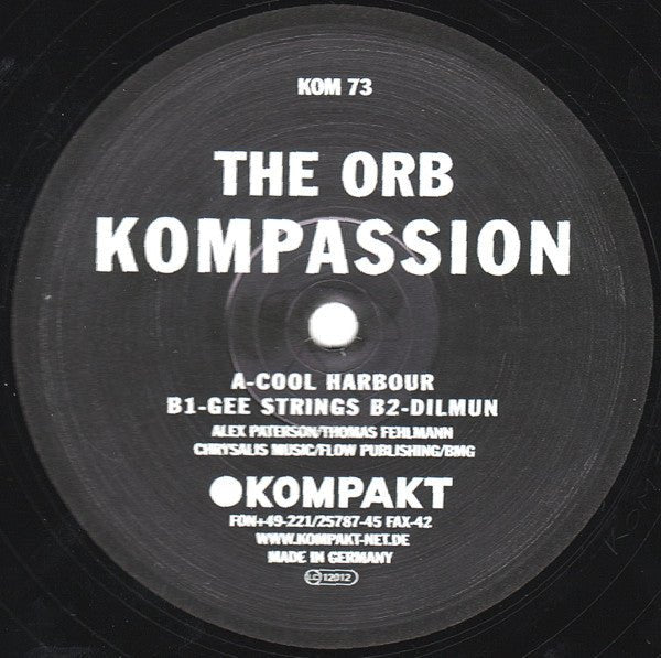 The Orb - Kompassion Vinyl