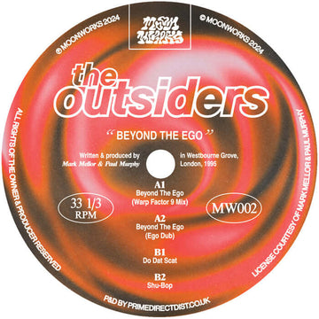 The Outsiders - Beyond The Ego Vinyl Vinly Record