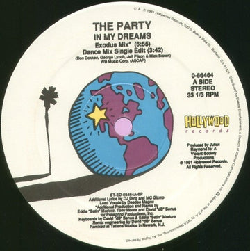 The Party - In My Dreams Vinyl Vinly Record