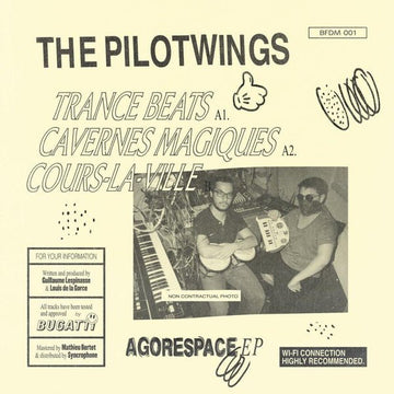 The Pilotwings - Agorespace EP Vinyl Vinly Record