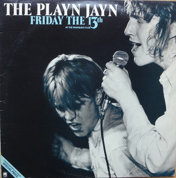 The Playn Jayn - Friday The 13th (Live At The Marquee) Vinyl