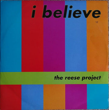 The Reese Project - I Believe Vinyl Vinly Record