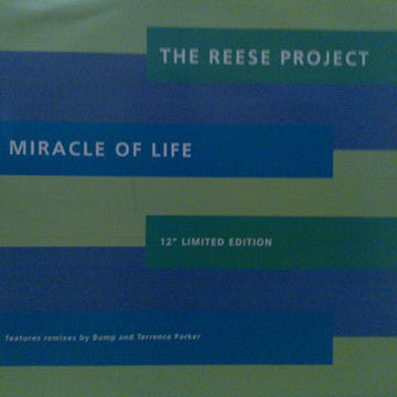 The Reese Project - Miracle Of Life Vinyl Vinly Record