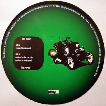 The Rurals - That Feelin' (Remixes) Vinyl Vinly Record