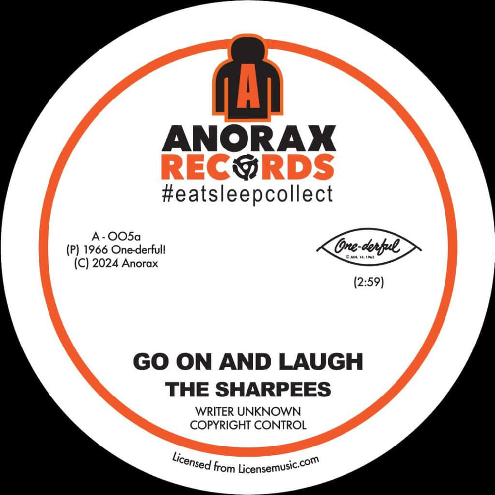 The Sharpees - Go On And Laugh / Tired Of Being Lonely Vinyl