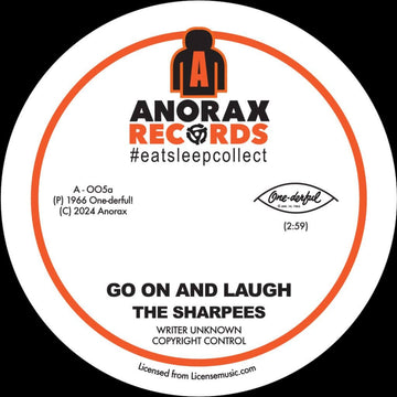 The Sharpees - Go On And Laugh / Tired Of Being Lonely Vinyl Vinly Record