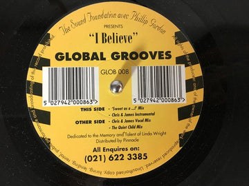 The Sound Foundation Avec Phillip Gordon - I Believe Vinyl Vinly Record