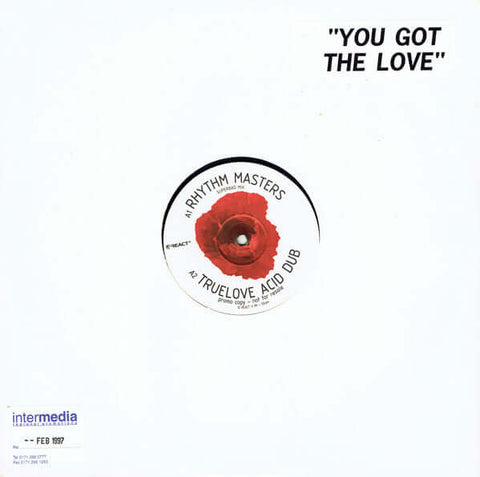 The Source - You Got The Love Vinyl - Vinyl Record