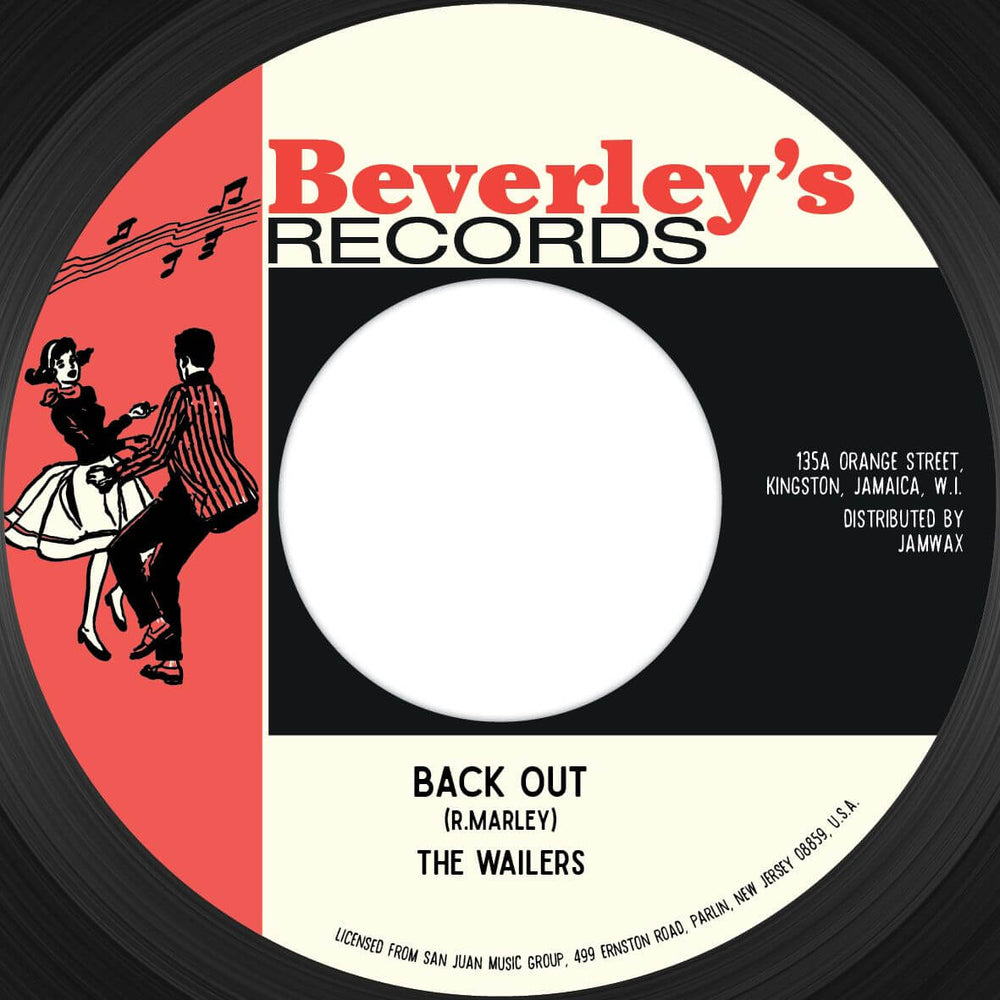 The Wailers - Back Out / Can't You See Vinyl