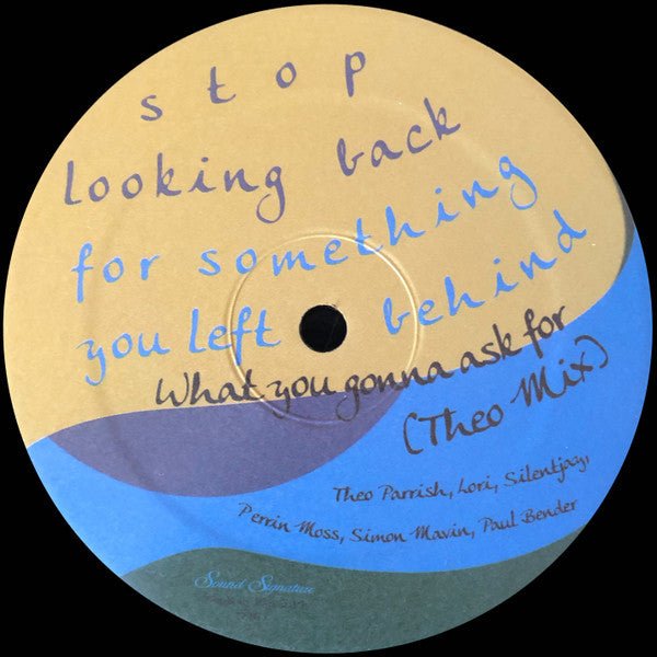 Theo Parrish, Lori - What You Gonna Ask For Vinyl
