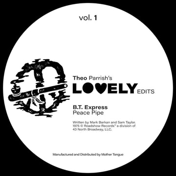 Theo Parrish - Lovely Edits Vol 1 Vinyl Vinly Record