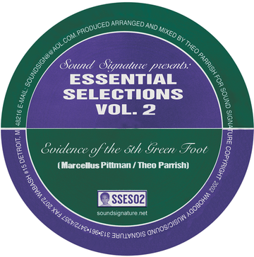 Theo Parrish & Marcellus Pittman - Essential Selections Vol. 2 Vinyl Vinly Record
