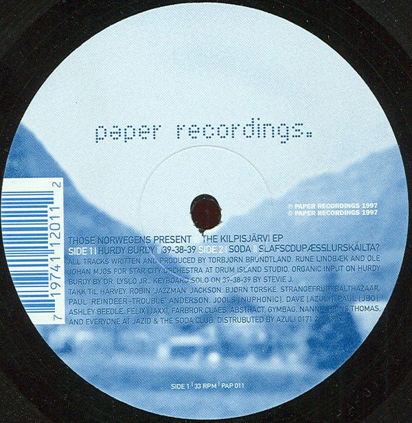 Those Norwegians - The Kilpisjärvi EP Vinyl