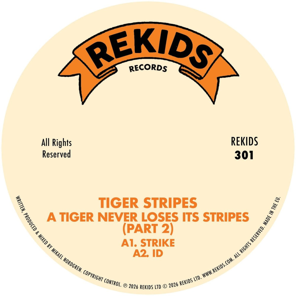 Tiger Stripes - A Tiger Never Loses Its Stripes (Part 2) Vinyl