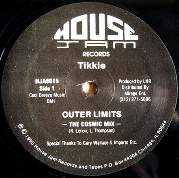 Tikkle - Outer Limits / In The Beginning... / Holding On Vinyl Vinly Record