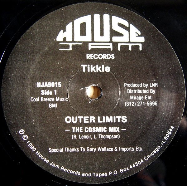 Tikkle - Outer Limits / In The Beginning... / Holding On Vinyl