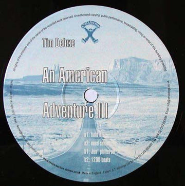 Tim Deluxe - An American Adventure III Vinyl Vinly Record