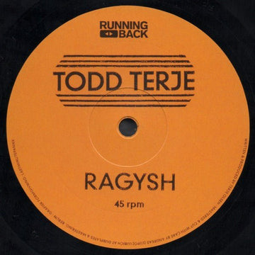 Todd Terje - Ragysh Vinyl Vinly Record