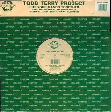 Todd Terry Project - Put Your Hands Together Vinyl Vinly Record