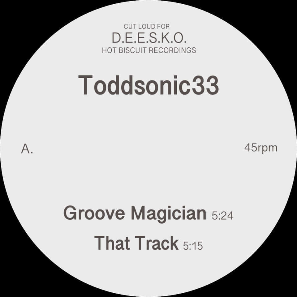 Toddsonic33 - Groove Magician Vinyl