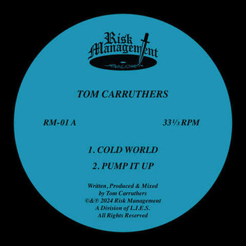 Tom Carruthers - Cold World Vinyl Vinly Record