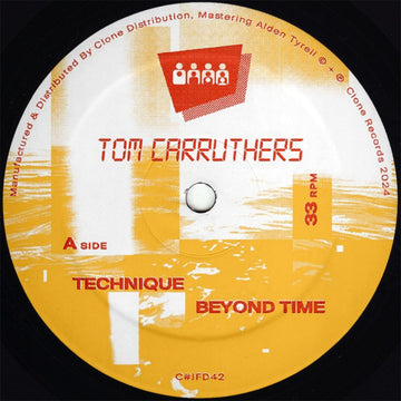 Tom Carruthers - Technique Vinyl Vinly Record