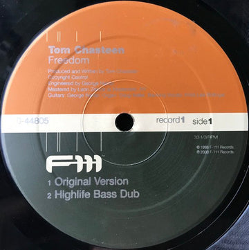 Tom Chasteen - Freedom Vinyl Vinly Record